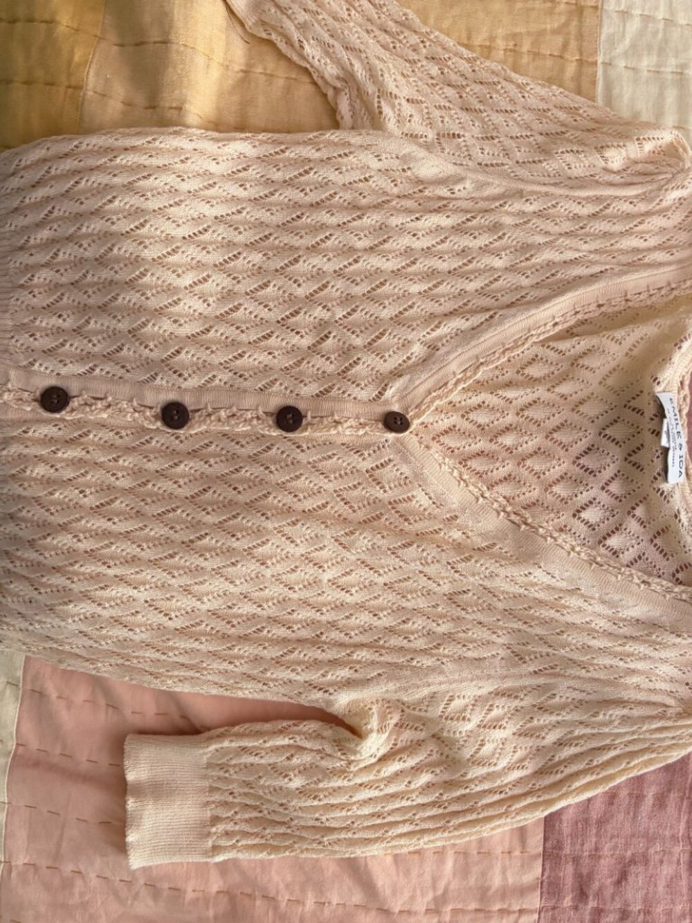 Emile & Idea cardigan - elbow length sleeves